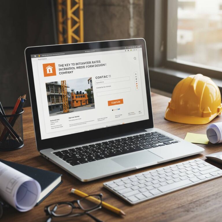 受注率アップの鍵：建設業ホームページの問い合わせフォーム設計