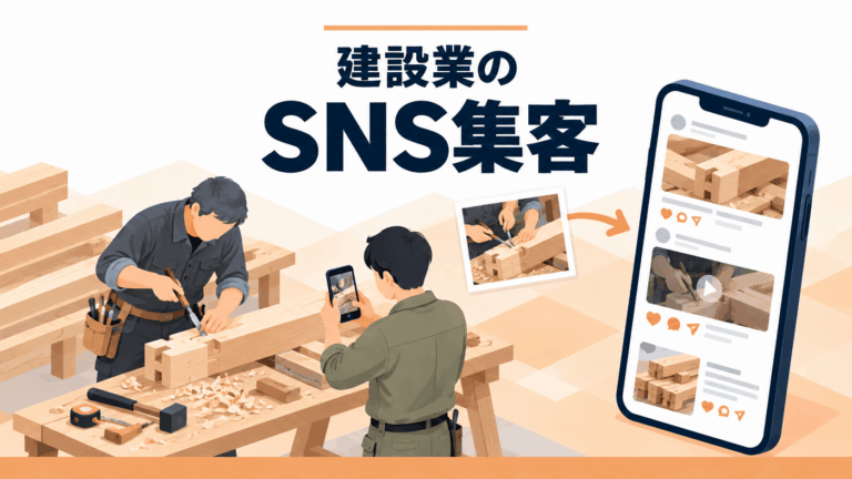 建設業のSNS集客