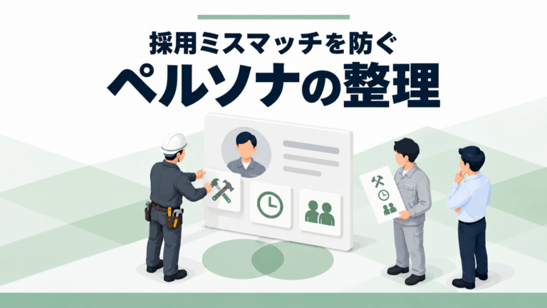 採用ミスマッチを防ぐ _ペルソナの整理